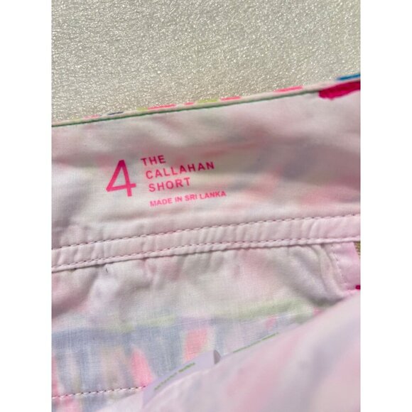 LILLY PULITZER The Callahan Shorts in Palm Reader Size 4 - Picture 5 of 6